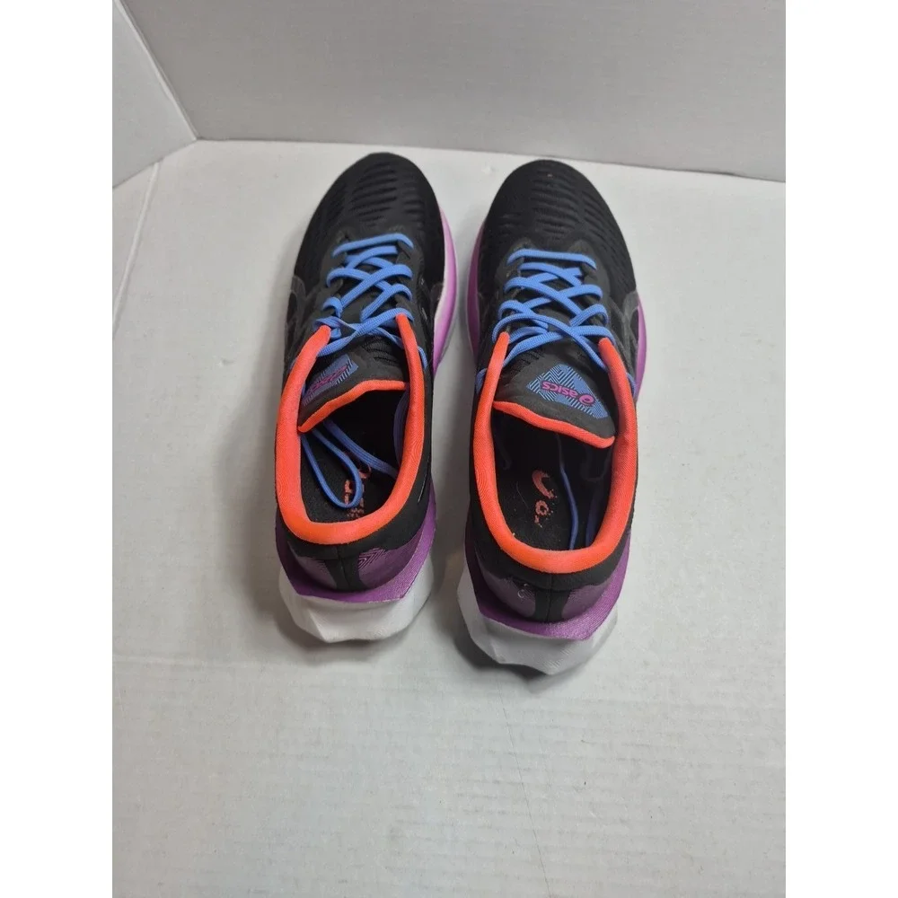 ASICS Novablast Women's 7.5 Running Shoes Black Blue Purple 1012A584 OG